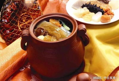 私家菜酸辣发菜羹的制作食材
