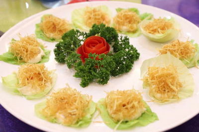 菊花鸡丝的做法