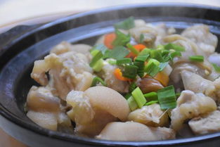 沪菜蟹粉排鸡腰的做法步骤，蟹粉大排翅