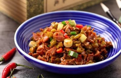 私家菜香卤螺肉串的制作材料